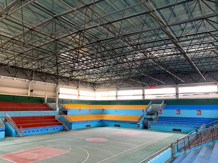 扬中富川体育馆网架